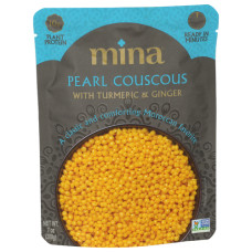 MINA: Pearl Couscous with Turmeric and Ginger, 7 oz