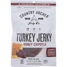 COUNTRY ARCHER: Turkey Jerky Honey Chipotle, 2.75 oz