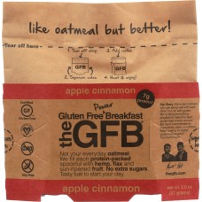 THE GFB: Apple Cinnamon Oatmeal, 2 oz