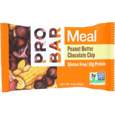 PROBAR: Meal Bar Peanut Butter Chocolate Chip, 3 oz