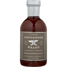 HORSESHOE BRAND: Original Barbecue Sauce, 16 fo