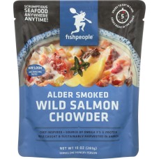 FISHPEOPLE: Smoked Wild Salmon Chowder, 10 oz