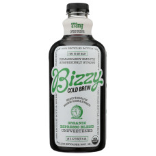 BIZZY COFFEE: Organic Espresso Blend Cold Brew Coffee, 48 fo