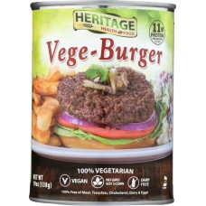 HERITAGE HEALTH: Burger Vegan, 19 oz