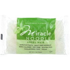 MIRACLE NOODLE: Angel Hair Shirataki Pasta, 7 oz