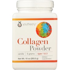 YOUTHEORY: Collagen Powder Vanilla, 10 oz
