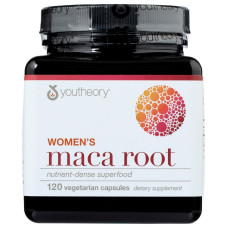 YOUTHEORY: Womens Maca Root Capsule, 120 ea