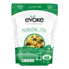 EVOKE HEALTHY FOODS: Morning Zen Gluten Free Muesli, 12 oz
