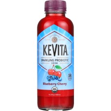 KEVITA: Sparkling Probiotic Blueberry Cherry Drink, 15.20 oz