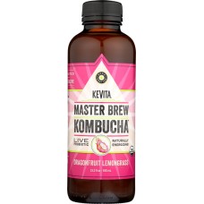 KEVITA: Master Brew Kombucha Live Probiotic Drink Dragonfruit Lemongrass, 15.2 oz