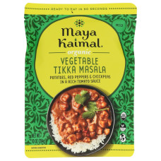 MAYA KAIMAL: Vegetable Tikka Masala, 10 oz