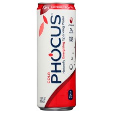 CLEAR CUT PHOCUS: Cola Sparkling Water, 11.5 fo