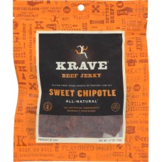 KRAVE: Beef Jerky Sweet Chipotle, 2.7 Oz