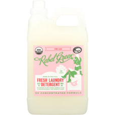REBEL GREEN: Fresh Laundry Detergent Pink Lilac, 64 oz