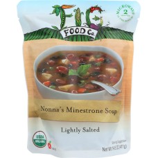 FIG FOOD: Soup Minestrone Nonnas Organic, 14.5 oz