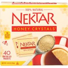 NEKTAR: Honey Crystals On the Go Packets, 40 pc