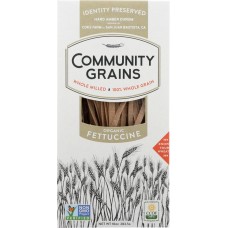 COMMUNITY GRAINS: Pasta Fettuccine Whole Grain, 10 oz