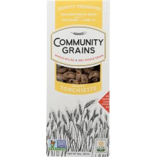 COMMUNITY GRAINS: Organic Torchiette Pasta Whole Grain, 10 oz