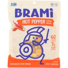 BRAMI LUPINI SNACK: Bean Hot Pepper, 5.3 oz
