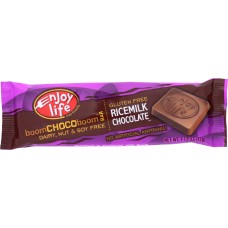 ENJOY LIFE: Boom Choco Boom Bar Gluten Free Ricemilk Chocolate, 1.12 oz