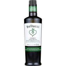 BELLUCCI: Premium Certified Organic Extra Virgin Olive Oil, 16.9 Oz