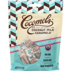 COCOMELS: Cocomels Seasalt Pouch Organic, 3.5 oz