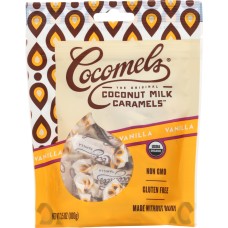 COCOMELS: Cocomels Vanilla Pouch Organic, 3.5 oz