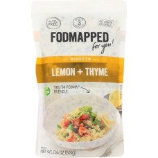 FODMAPPED FOR YOU: Risotto Lemon Thyme, 17.6 oz