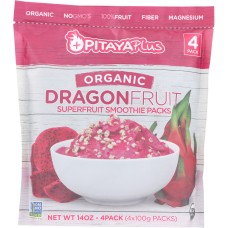 PITAYAPLUS: Organic Dragon Fruit Smoothie Packs, 14 oz