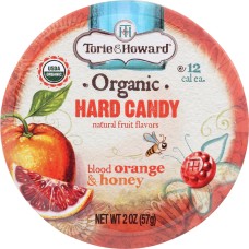 TORIE & HOWARD: Candy Tin Blood Orange & Honey, 2 oz