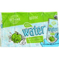 RETHINK WATER: Apple Water Sugar Free 8 Pack, 54 fl oz