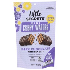 LITTLE SECRETS LLC: Wafer Dk Choc Ssalt Sprng, 7 oz