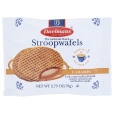 DAELMANS: Caramel 2 Stroopwafels, 2.75 oz