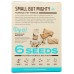 THE HUMBLE SEED: Sea Salt Grain Free Crackers, 4.25 oz