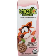 SNEAKZ: Shake Strawberry, 8 oz