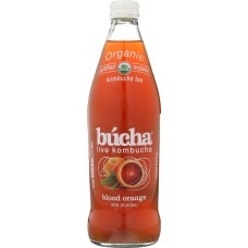 BUCHA LIVE: Kombucha Blood Orange, 16 oz
