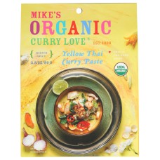 CURRY LOVE: Yellow Thai Curry Paste, 2.8 oz