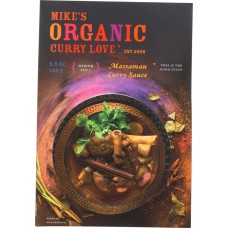 CURRY LOVE: Organic Massaman Curry Sauce, 8.8 oz
