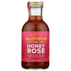 GOLDTHREAD: Plant Based Tonic Honey Rose, 12 oz