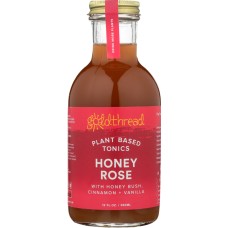 GOLDTHREAD: Plant Based Tonic Honey Rose, 12 oz