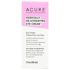 ACURE: Radically Rejuvenating Eye Cream, 1 fl oz
