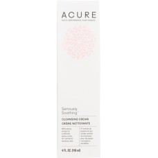 ACURE: Seriously Soothing Facial Cleansing Cream, 4 fl oz