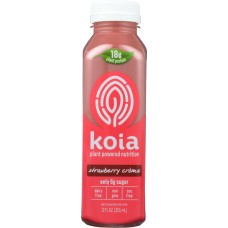 KOIA: Protein Plant Powered Strawberry Creme, 12 oz