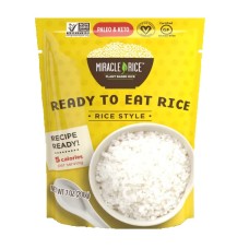 MIRACLE NOODLE: Ready To Eat Rice Organic, 7 oz
