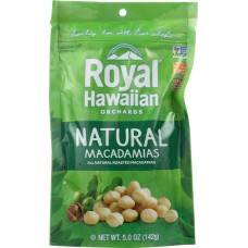ROYAL HAWAIIAN ORCHARDS: Natural Roasted Macadamia Nuts, 5 oz