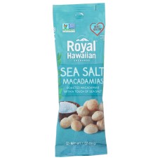 ROYAL HAWAIIAN ORCHARDS: Sea Salt Macadamia Nut, 1 oz