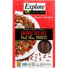 EXPLORE CUISINE: Red Rice Pad Thai Noodles, 8 oz