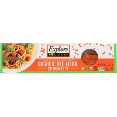 EXPLORE CUISINE: Organic Red Lentil Spaghetti, 8 oz