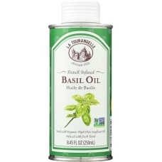 LA TOURANGELLE: Oil Infused Basil, 250 ml
