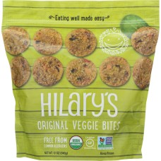 HILARYS EAT WELL: Original Veggie Bites, 12 oz